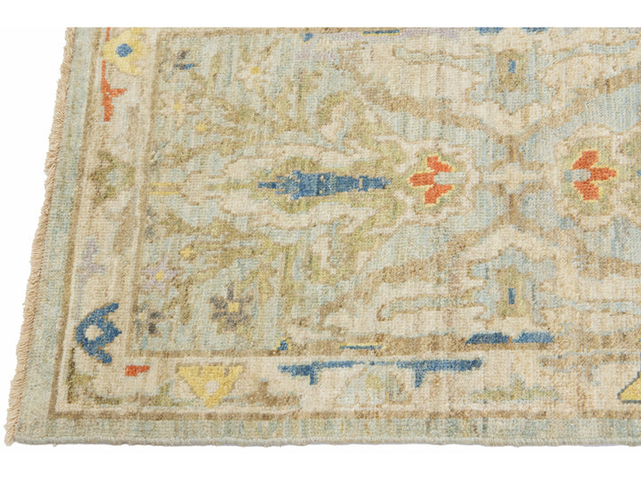 Modern Sultanabad Wool Runner 3 X 20