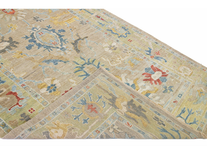 Modern Sultanabad Wool Runner 6 X 18