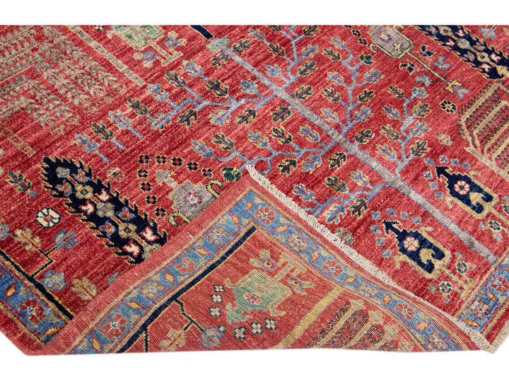 Modern Bidjar Wool Rug 5 X 8