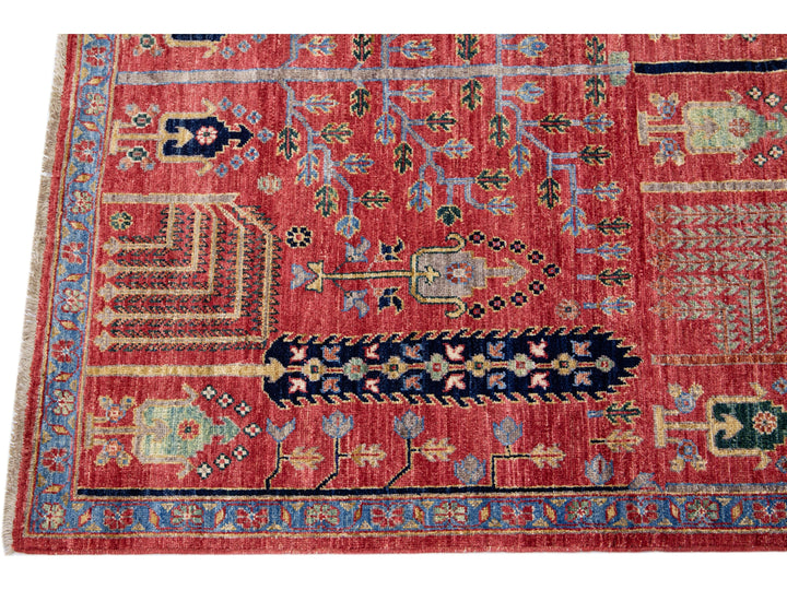 Modern Bidjar Wool Rug 5 X 8