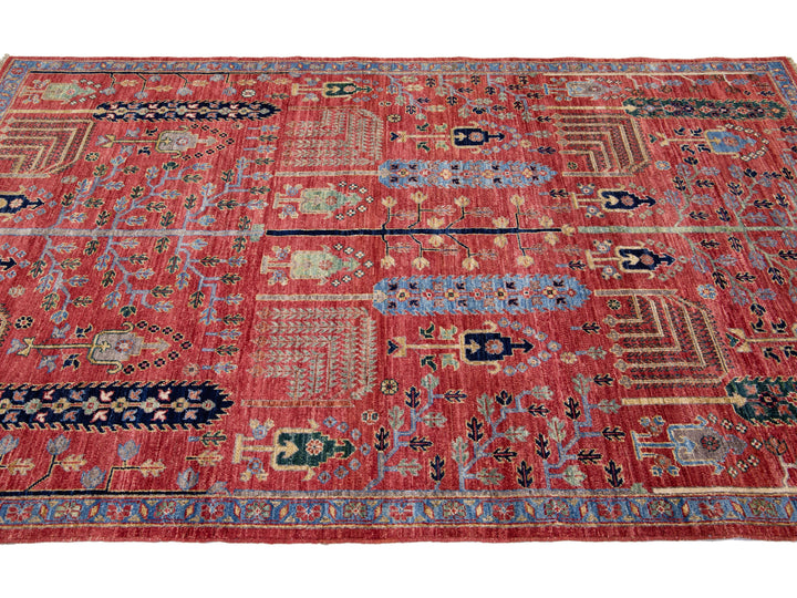 Modern Bidjar Wool Rug 5 X 8