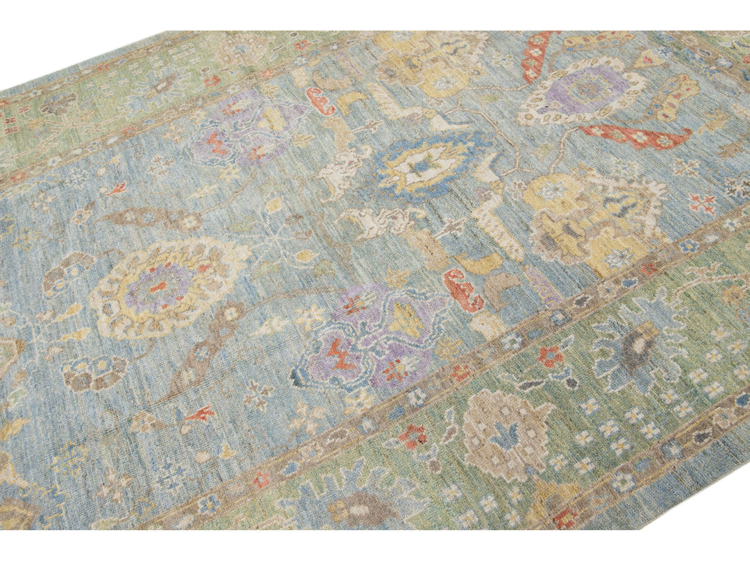 Modern Sultanabad Wool Rug 7 X 10