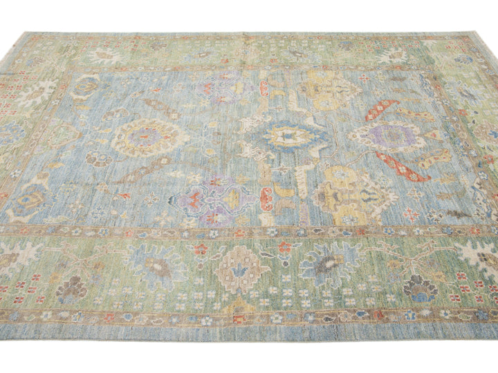 Modern Sultanabad Wool Rug 7 X 10