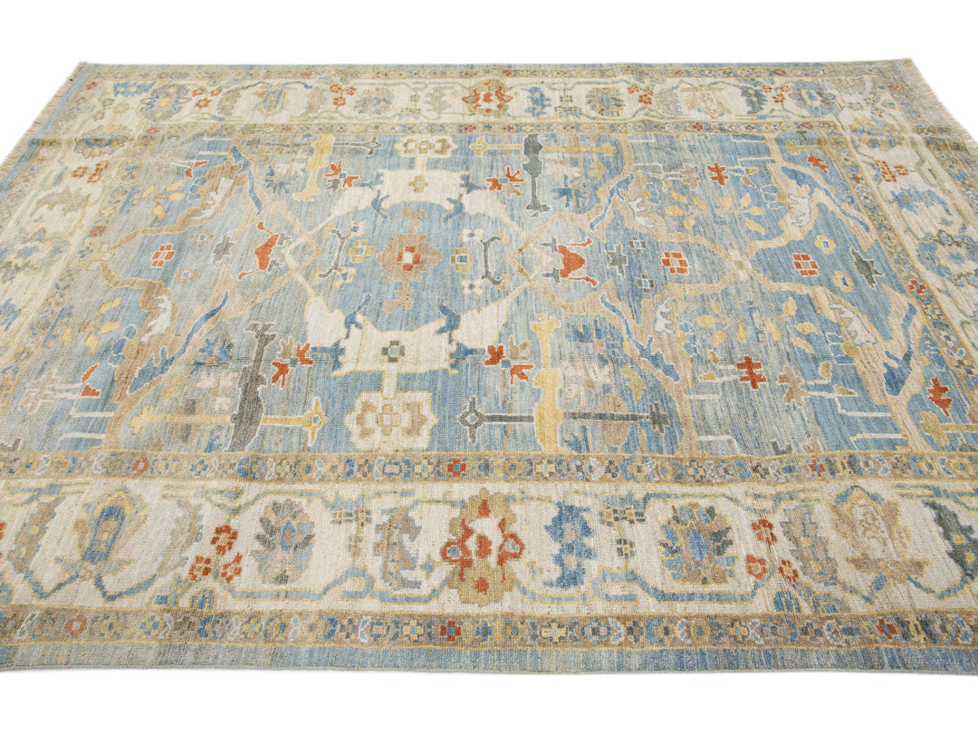 Modern Sultanabad Wool Rug 7 X 10