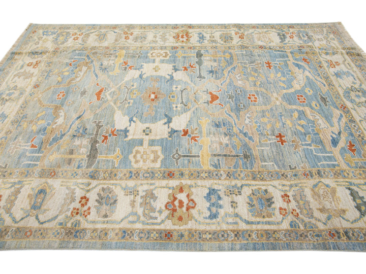 Modern Sultanabad Wool Rug 7 X 10