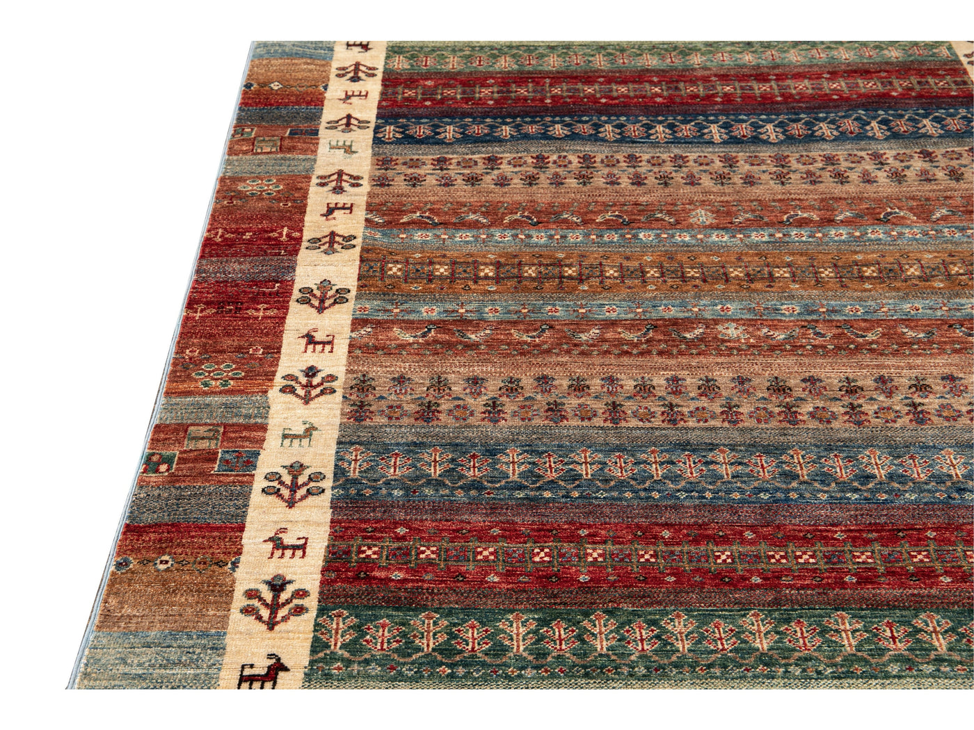 Modern Gabbeh-Style Rug 5 X 8