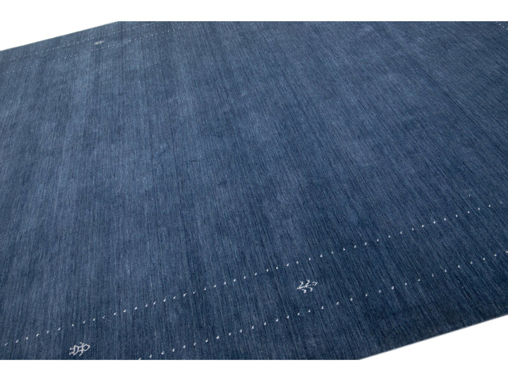 Modern Gabbeh Wool Rug 9 X 12