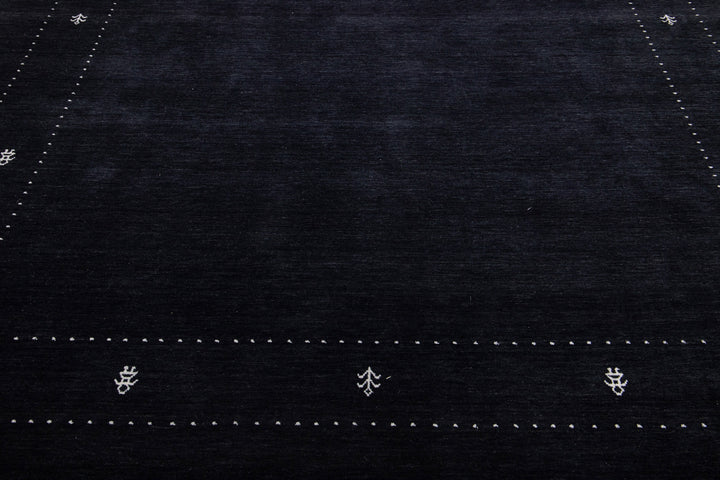 Modern Gabbeh Wool Rug 9 X 12