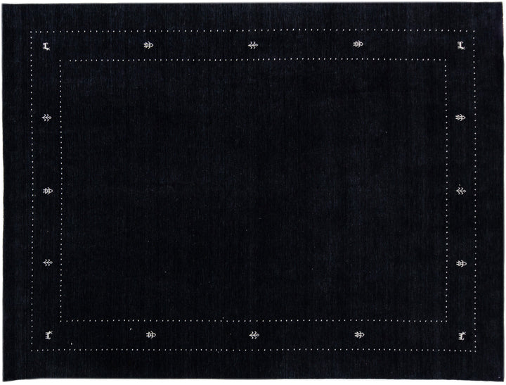 Modern Gabbeh Wool Rug 9 X 12