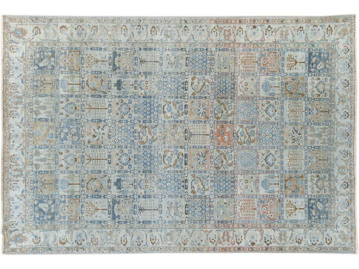 Antique Tabriz Wool Rug 8 X 12