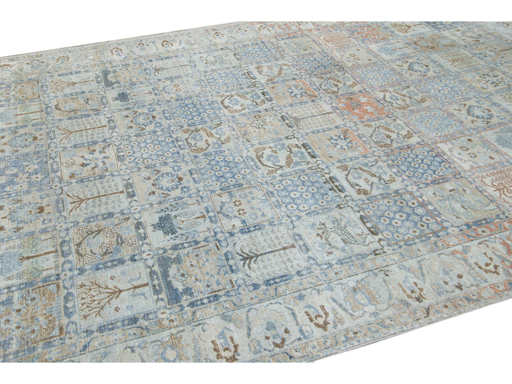 Antique Tabriz Wool Rug 8 X 12