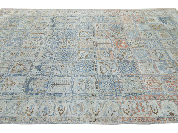 Antique Tabriz Wool Rug 8 X 12