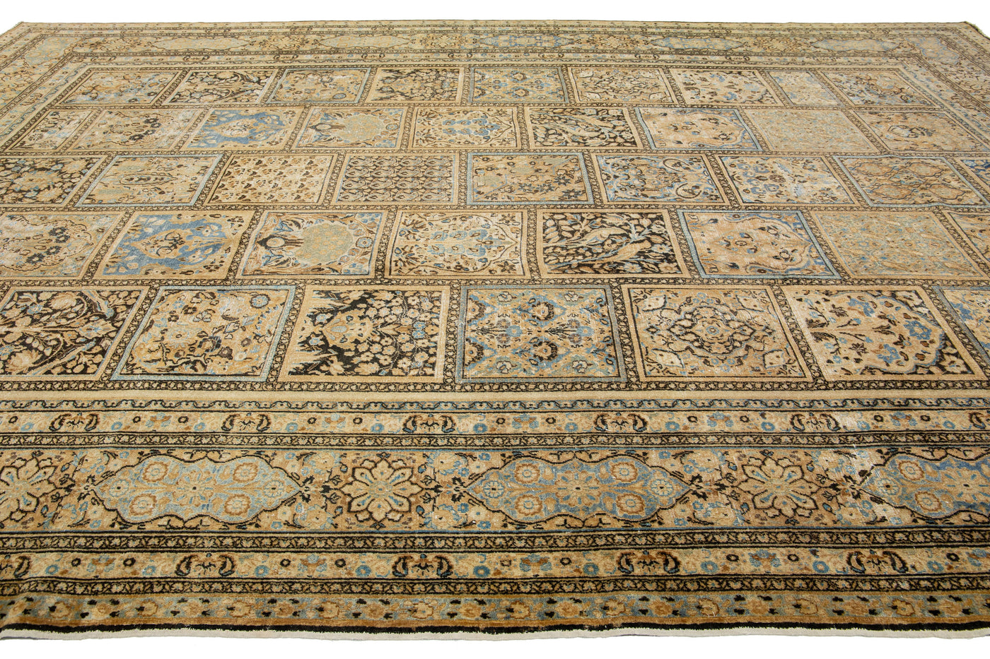 Antique Khorassan Wool Rug 11 X 17