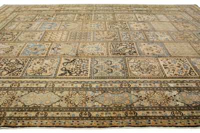 Antique Khorassan Wool Rug 11 X 17