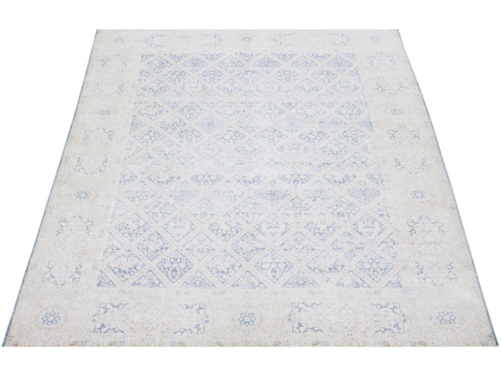 Antique Kerman Wool Rug 10 X 12