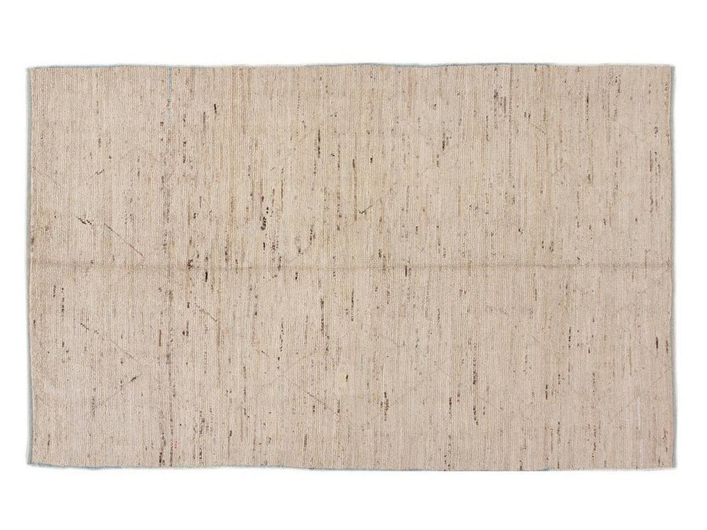 Modern Moroccan-Style Wool Rug 5 X 8