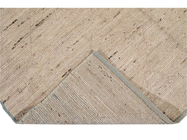 Modern Moroccan-Style Wool Rug 5 X 8