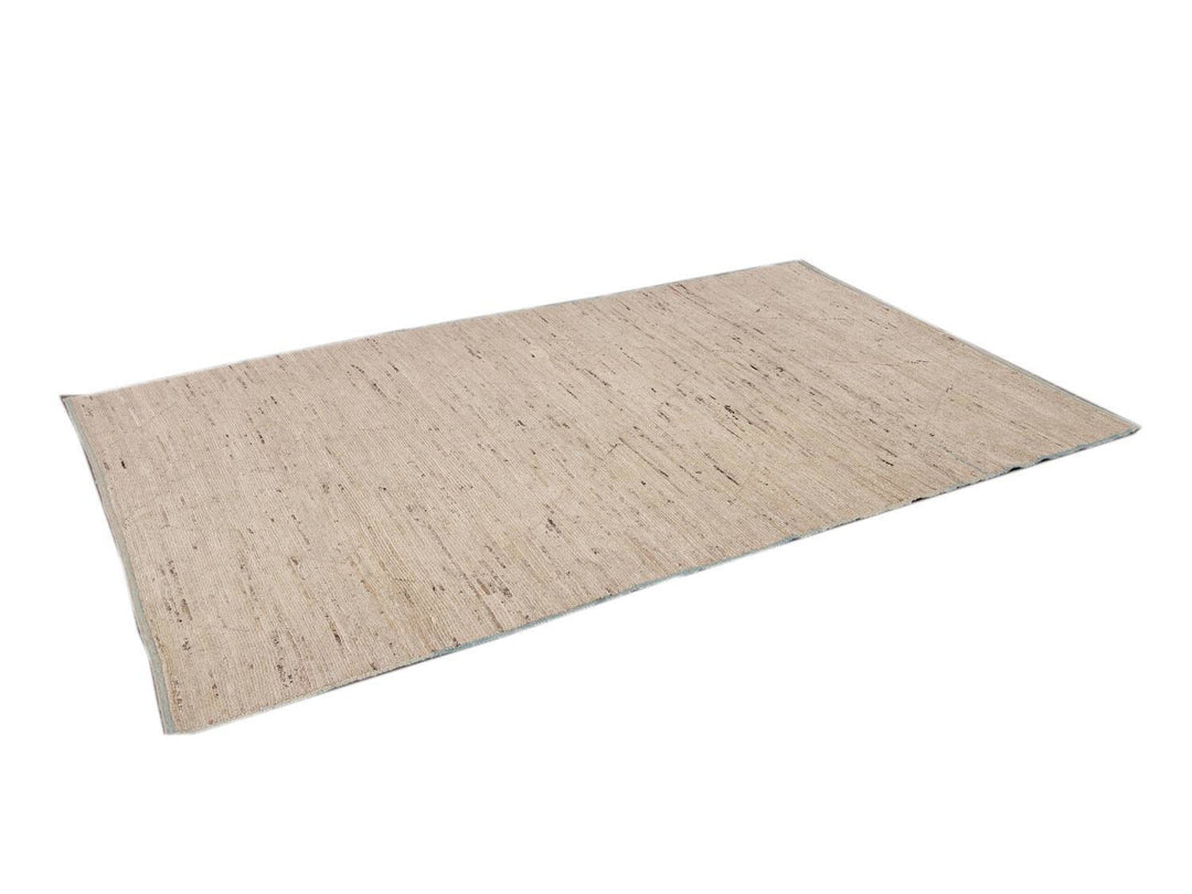 Modern Moroccan-Style Wool Rug 5 X 8