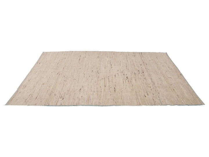 Modern Moroccan-Style Wool Rug 5 X 8
