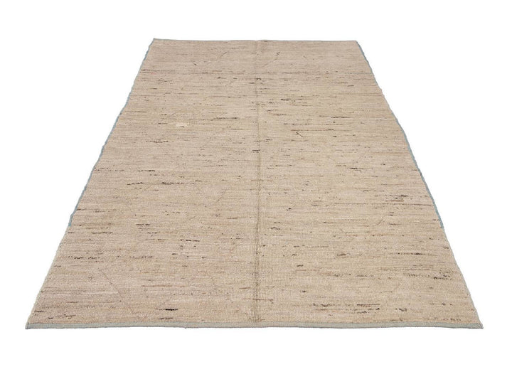 Modern Moroccan-Style Wool Rug 5 X 8
