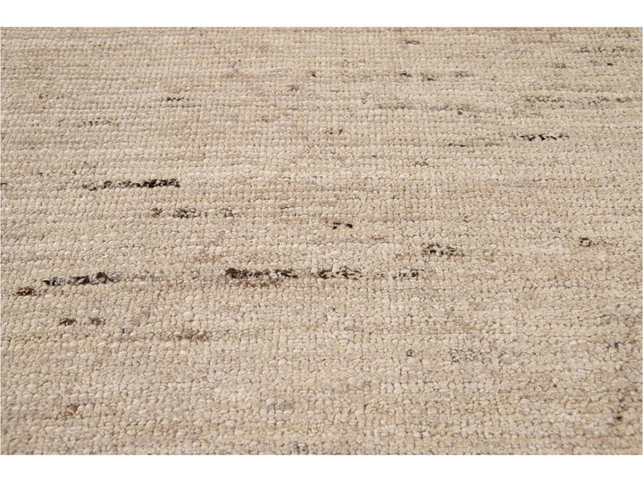 Modern Moroccan-Style Wool Rug 5 X 8