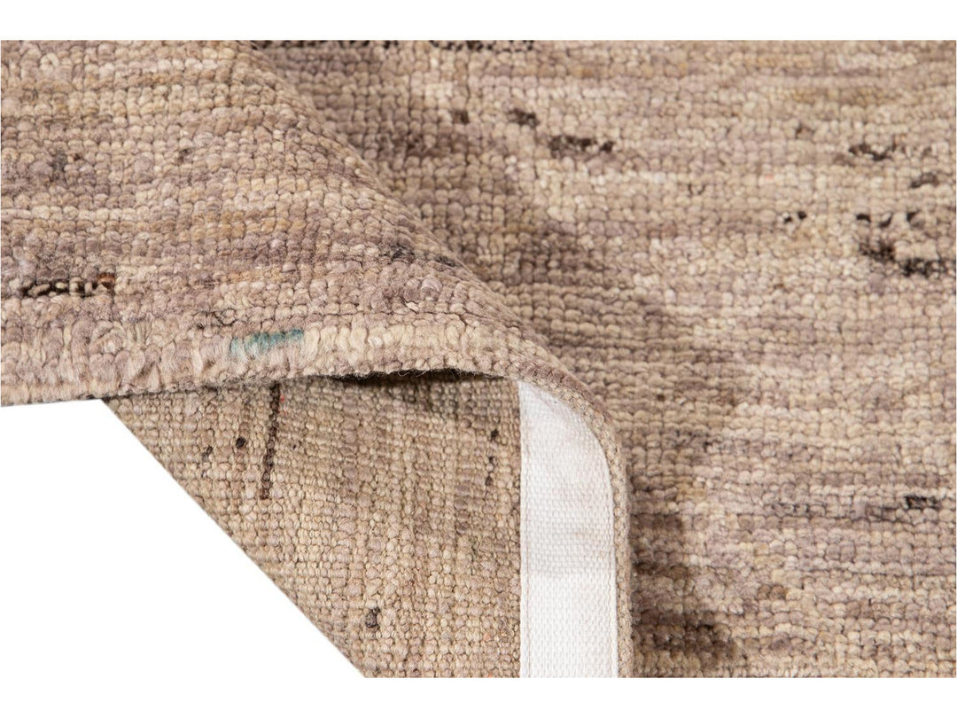 Modern Moroccan-Style Wool Rug 9 X 12