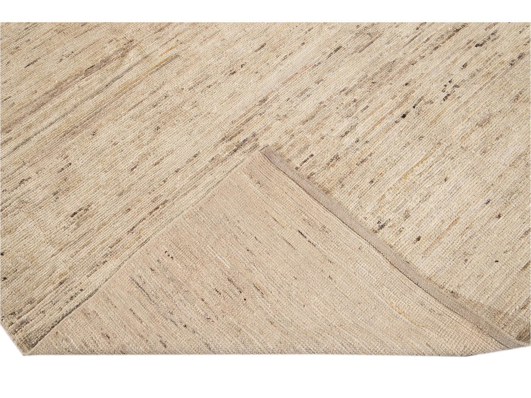 Modern Moroccan-Style Wool Rug 8 X 10