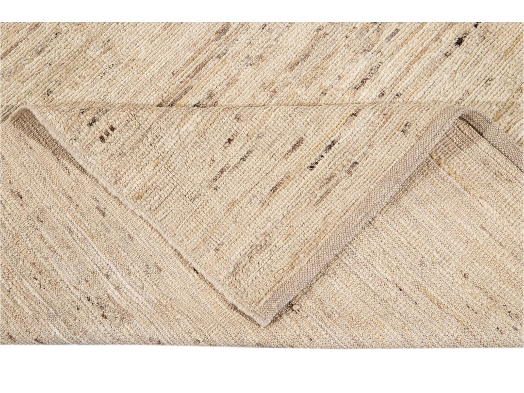 Modern Moroccan-Style Wool Rug 8 X 10