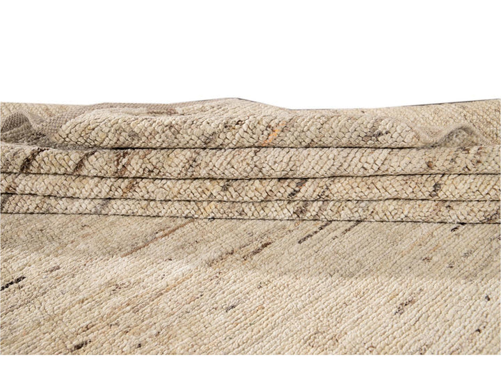 Modern Moroccan-Style Wool Rug 8 X 10