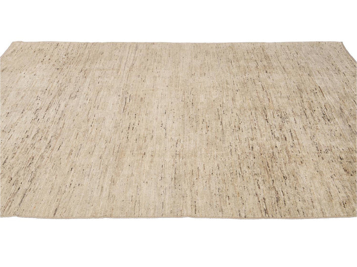 Modern Moroccan-Style Wool Rug 8 X 10