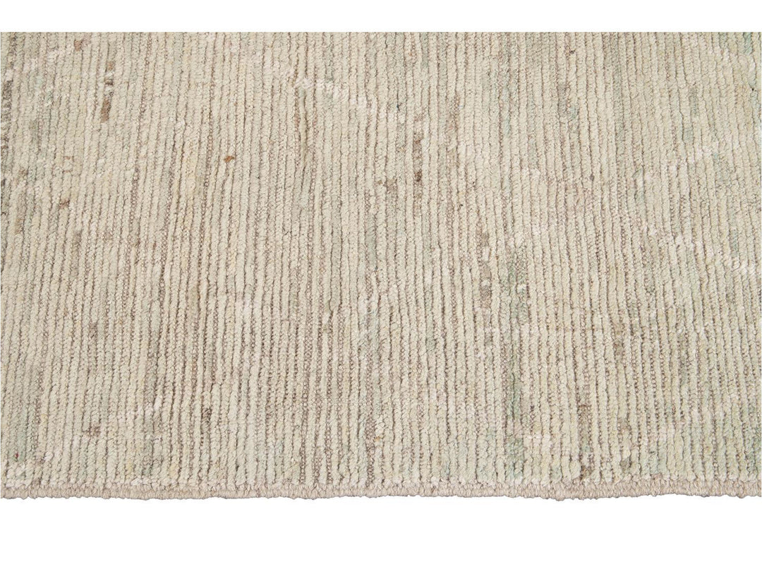 Modern Moroccan-Style Wool Rug 9 X 11