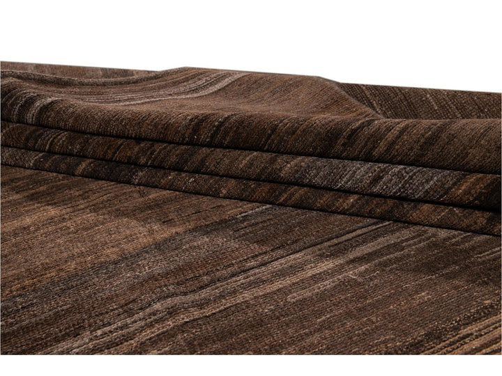 Modern Moroccan-Style Wool Rug 10 X 14