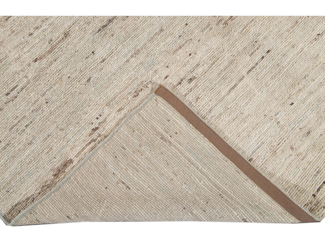 Modern Moroccan Wool Rug 8 X 10