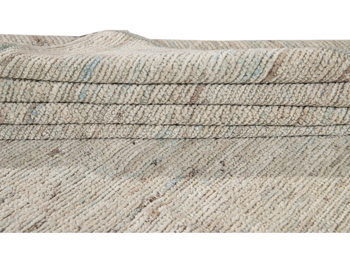 Modern Moroccan Wool Rug 8 X 10