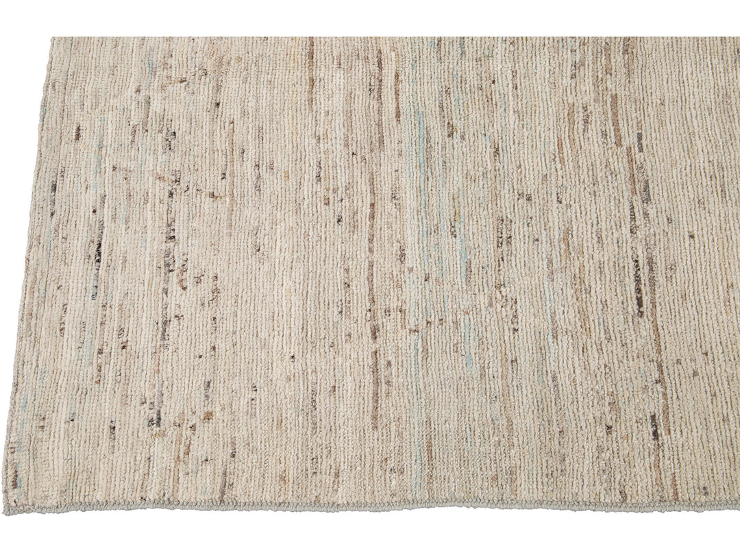 Modern Moroccan Wool Rug 8 X 10