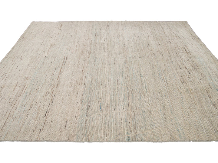 Modern Moroccan Wool Rug 8 X 10