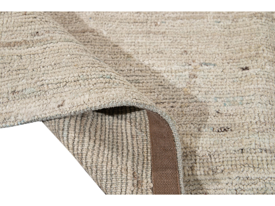Modern Moroccan Wool Rug 8 X 10