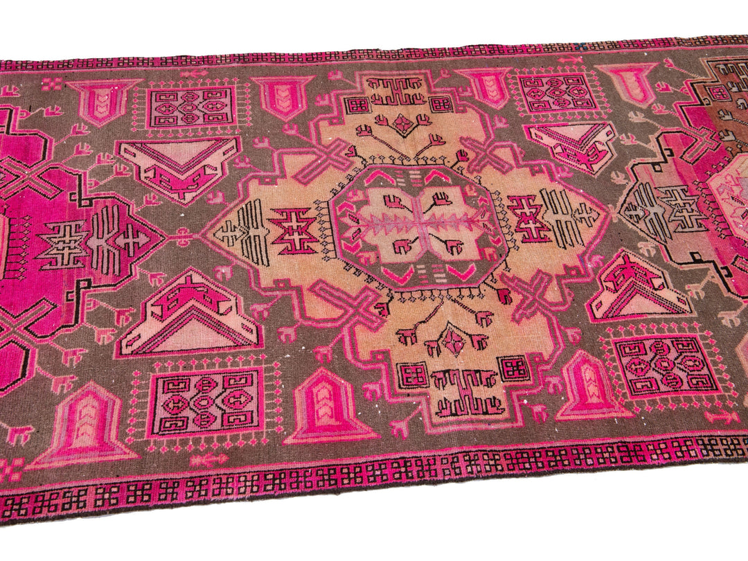 Vintage Malayer Wool Rug 4 X 10