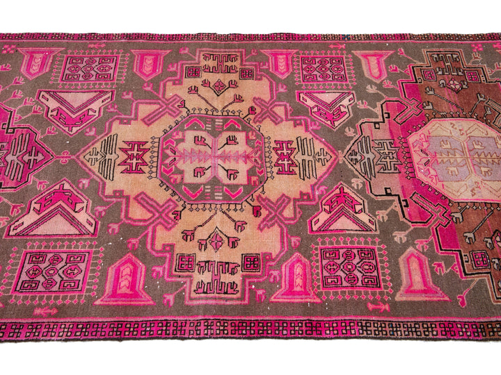 Vintage Malayer Wool Rug 4 X 10