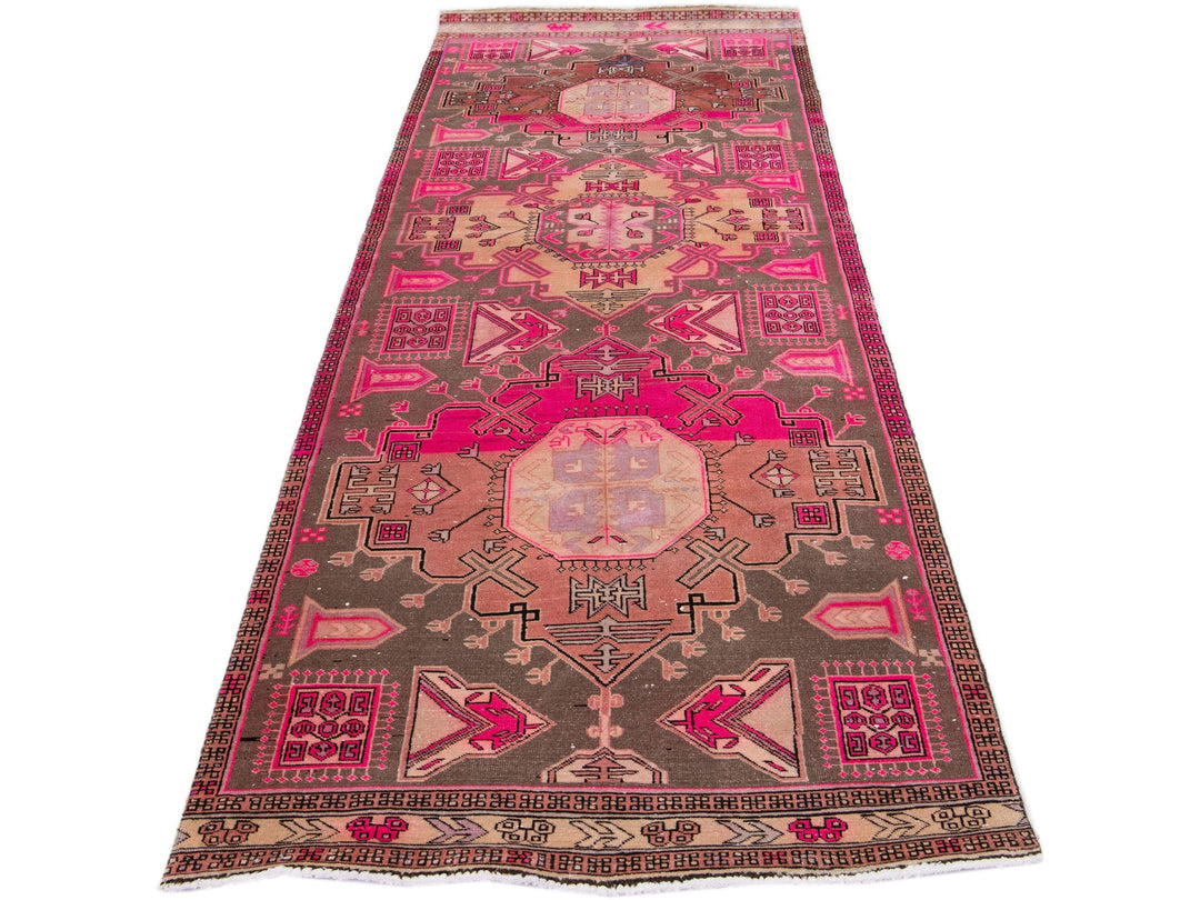 Vintage Malayer Wool Rug 4 X 10