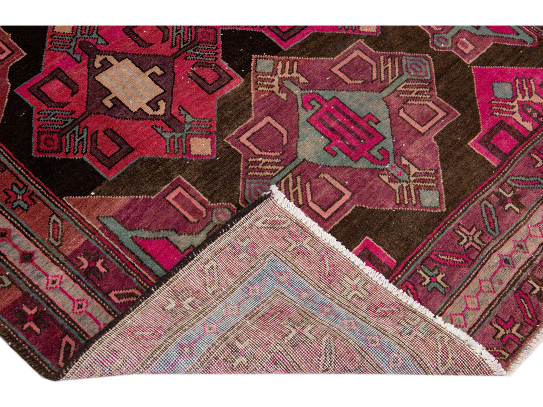 Vintage Malayer Wool Rug 5 X 10