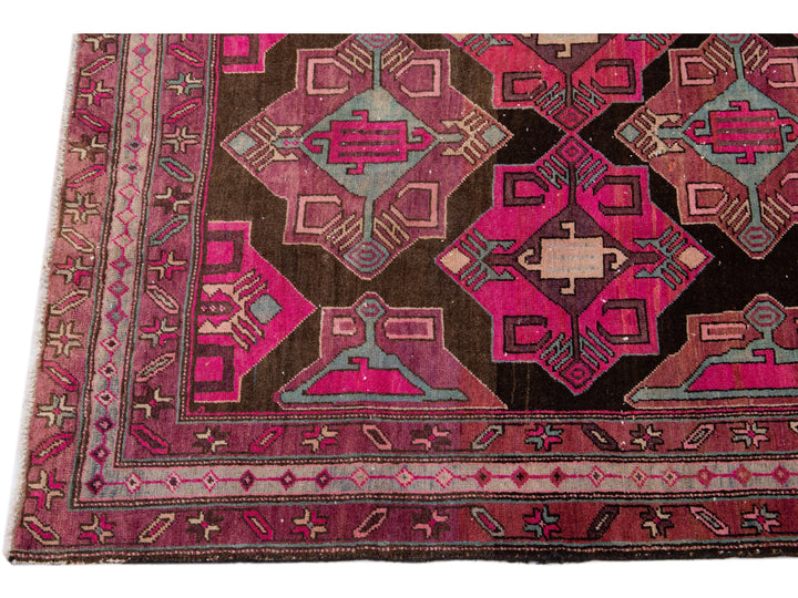 Vintage Malayer Wool Rug 5 X 10