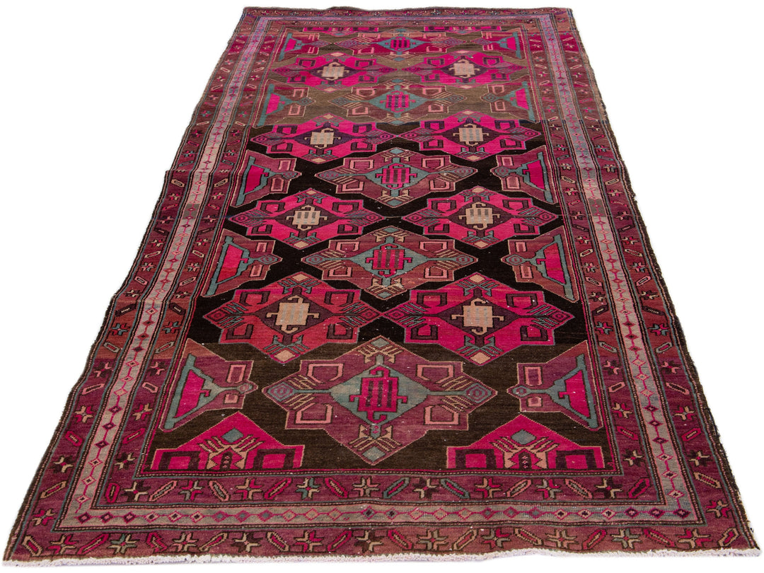 Vintage Malayer Wool Rug 5 X 10