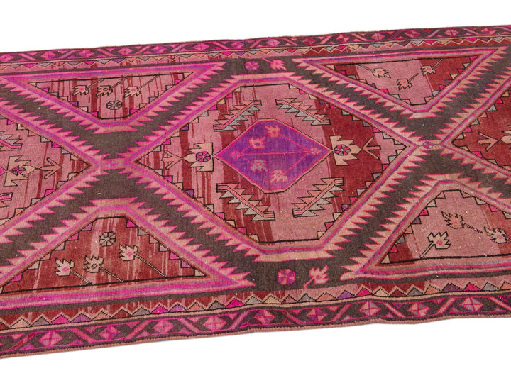 Vintage Malayer Wool Rug 4 X 10