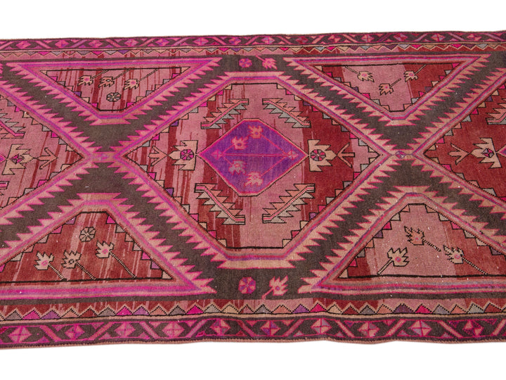 Vintage Malayer Wool Rug 4 X 10