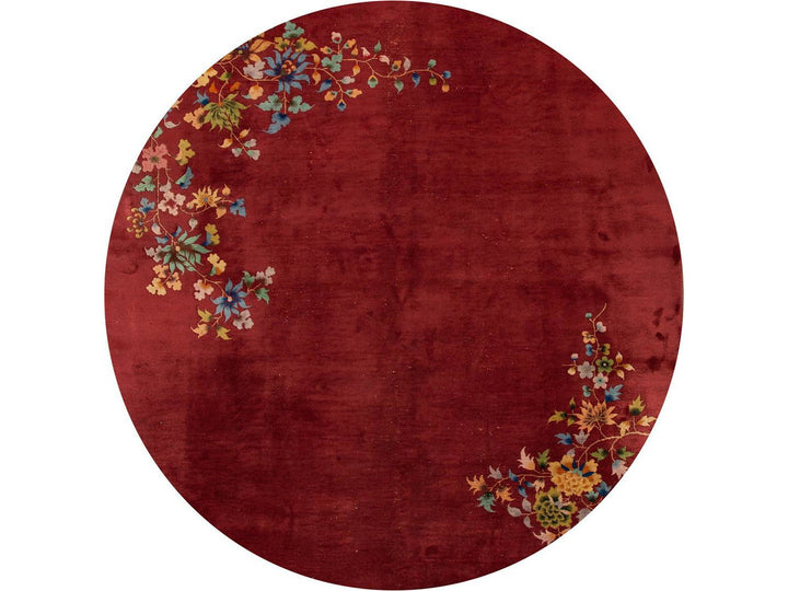 Antique Art Deco Chinese Rug 9 X 14