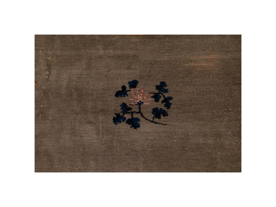 Antique Art Deco Chinese Wool Rug 9 X 12
