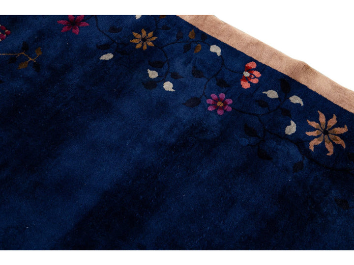 Antique Art Deco Chinese Rug 9 X 12