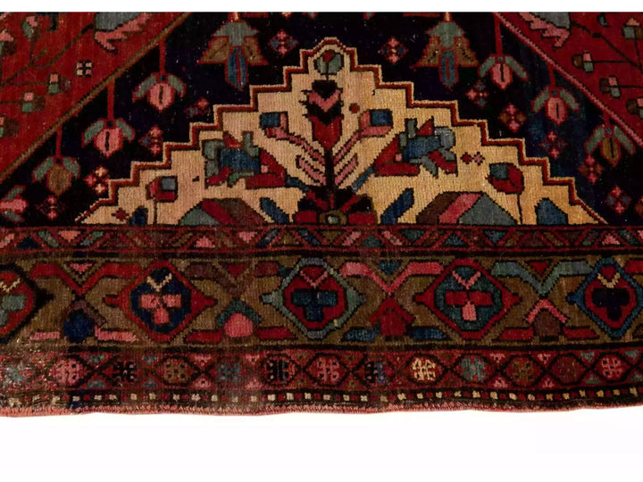 Antique Heriz Wool Runner 3 X 15