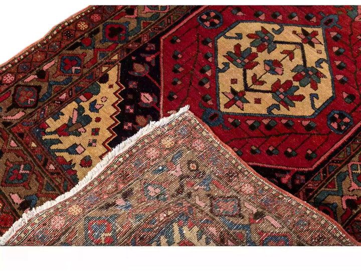 Antique Heriz Wool Runner 3 X 15